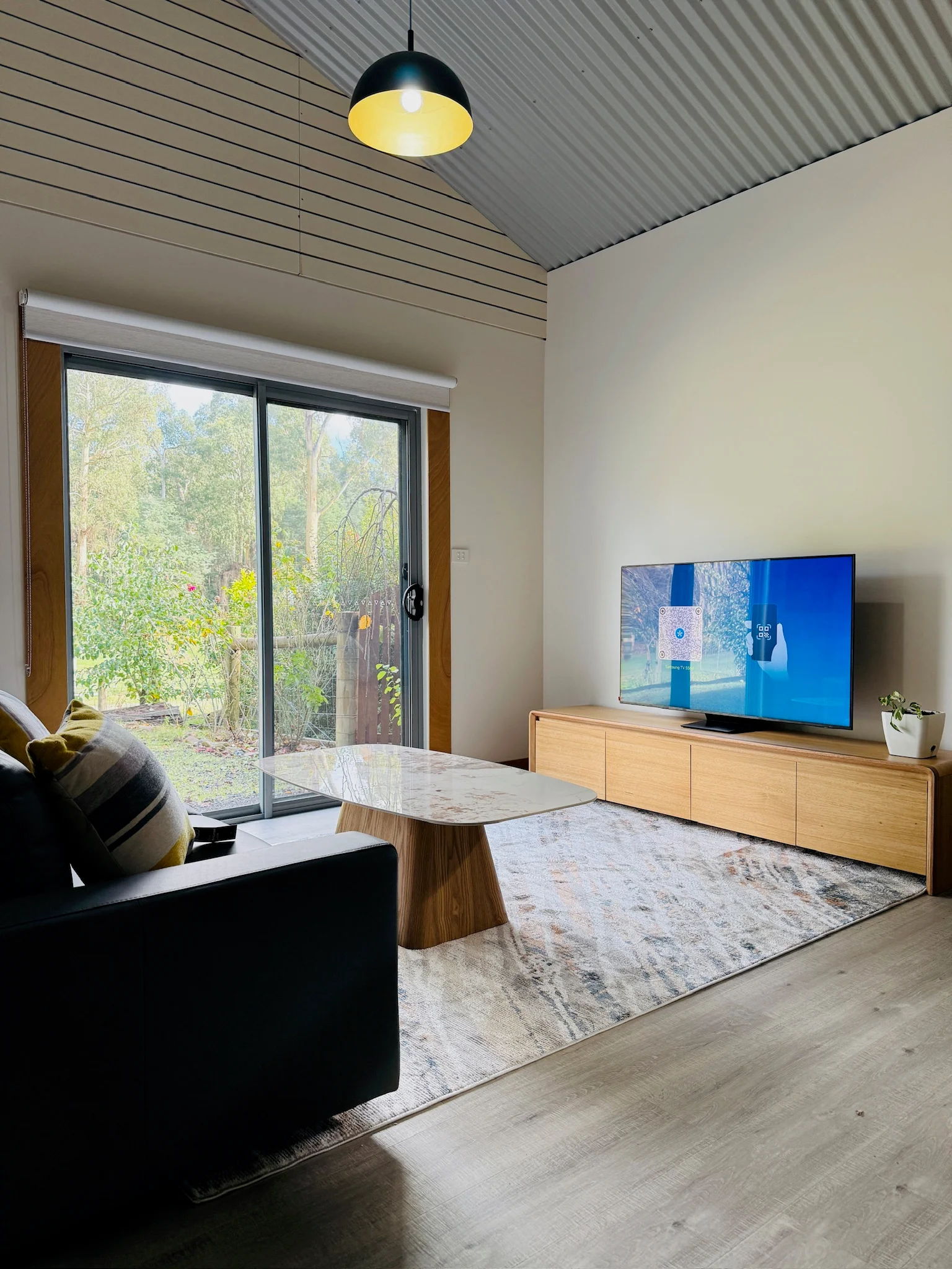 The Cottage two-bedroom retreat in tree ferns at Steavenson River Estate, Marysville