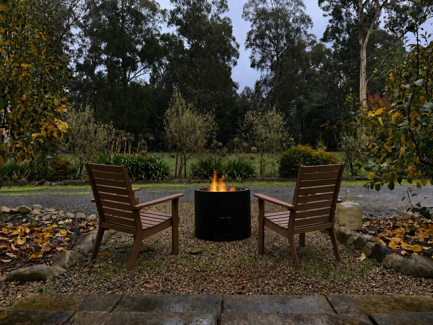 The Villa four-bedroom riverside homestead at Steavenson River Estate, Marysville Victoria